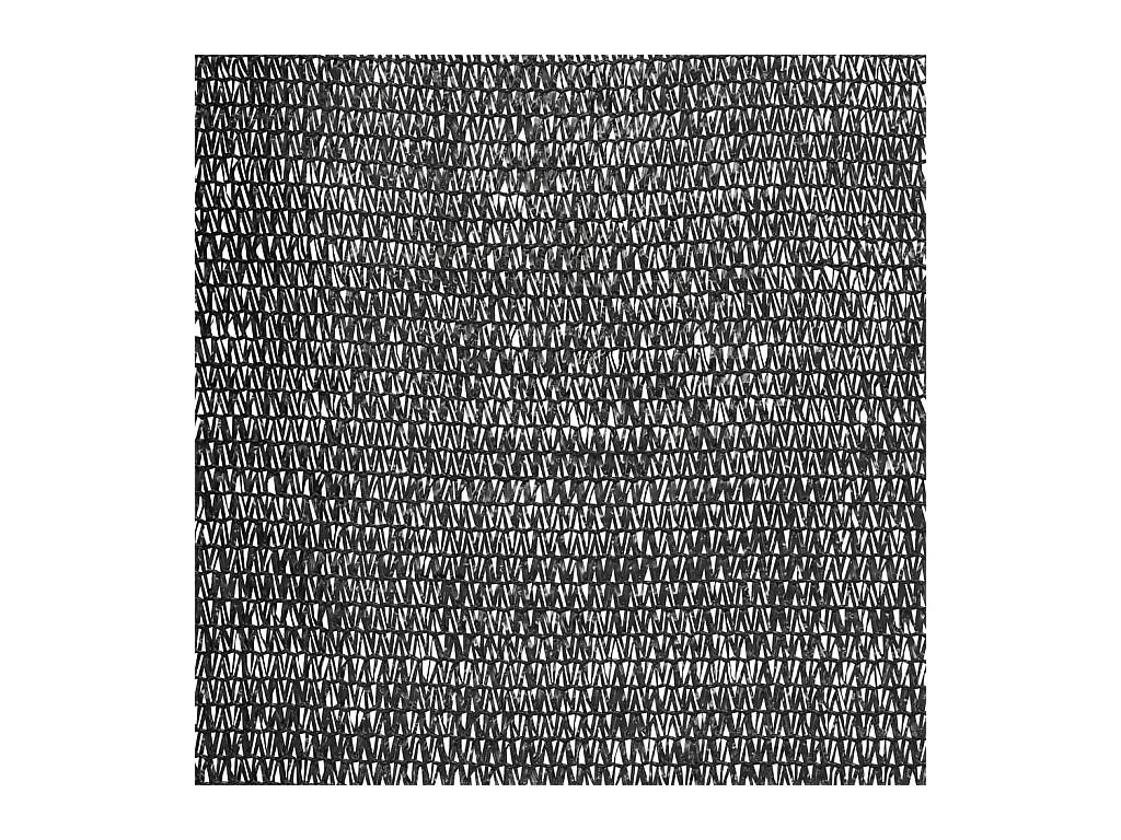 Filet brise-vue Noir 1,5x10 m PEHD 195 g-m²