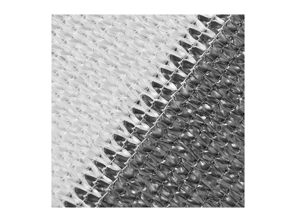 Écran de balcon en PEHD 90x400 Anthracite et blanc