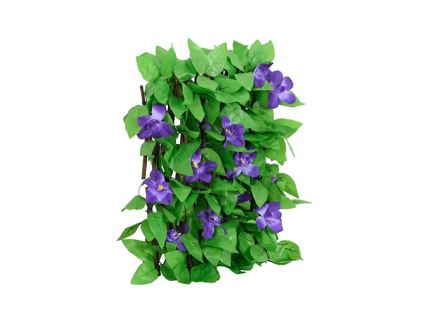 Treillis de lierre artificiel extensible 5 pcs vert 180x30