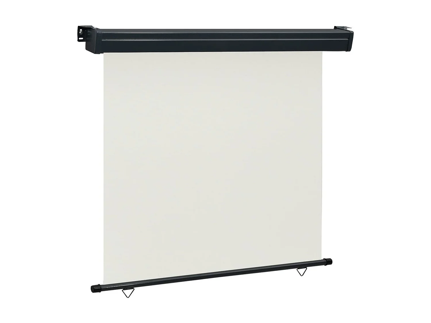 Auvent latéral de balcon 160x250 Crème