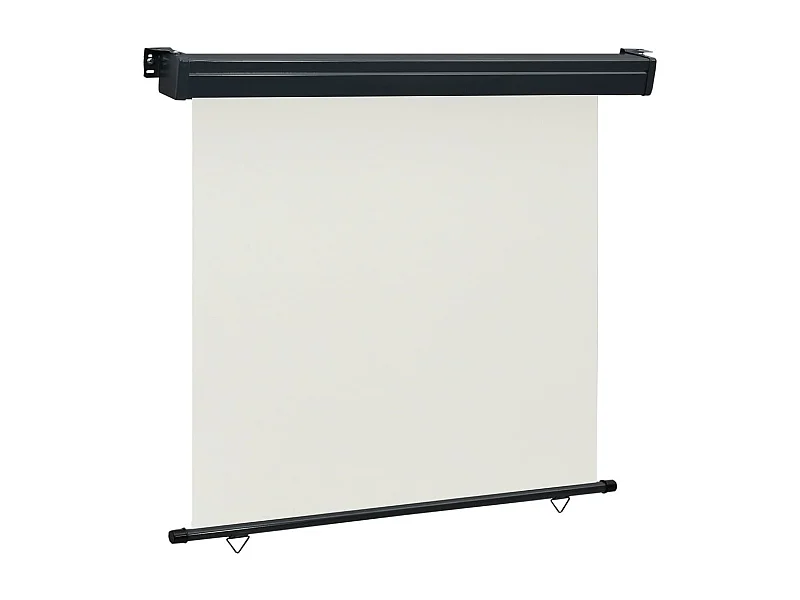 Auvent latéral de balcon 160x250 Crème