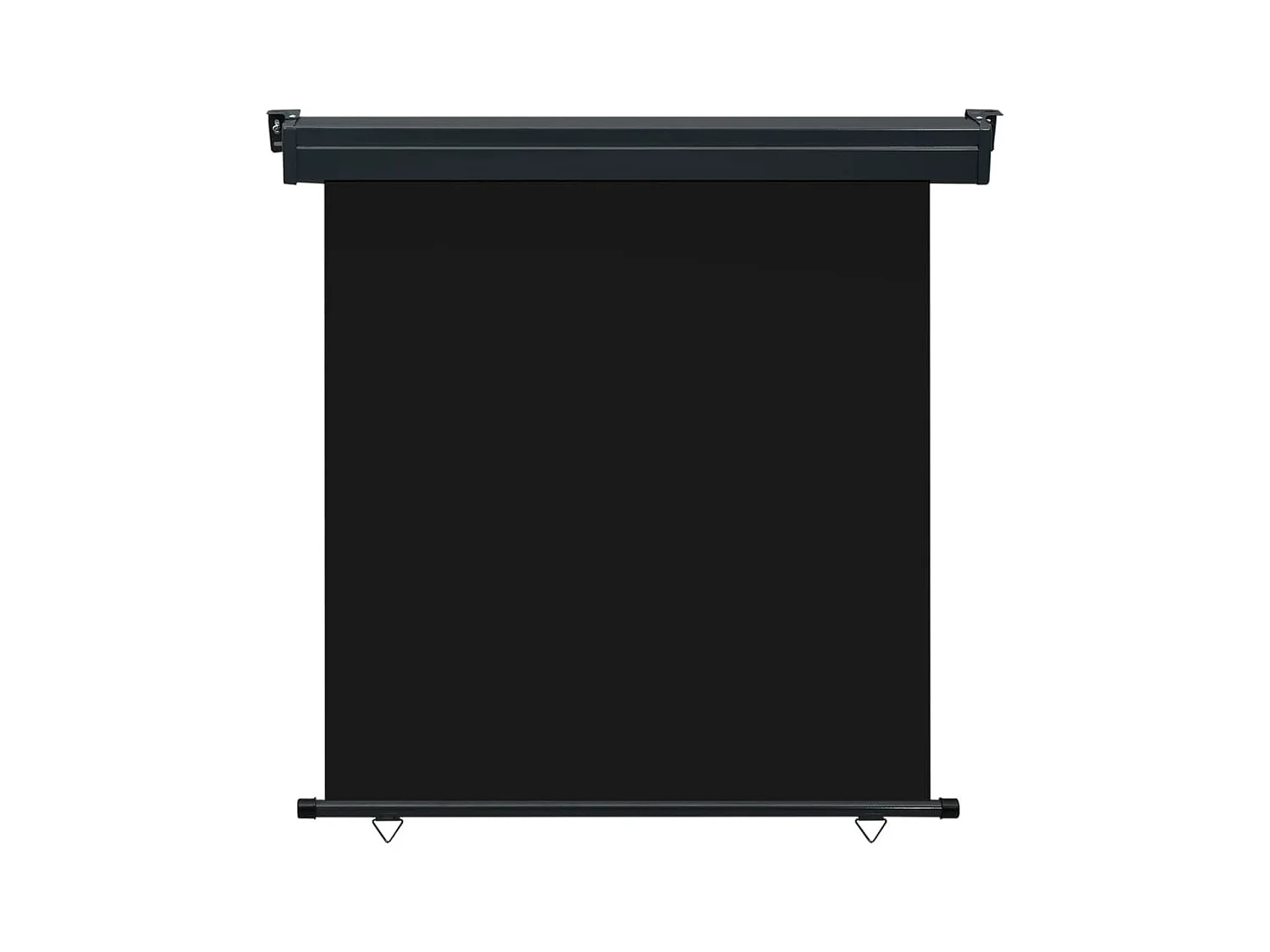 Auvent latéral de balcon 170x250 Noir 2