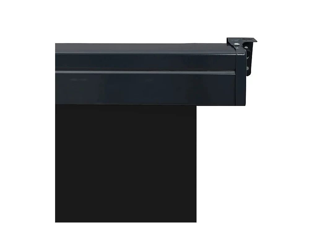 Auvent latéral de balcon 170x250 Noir 2