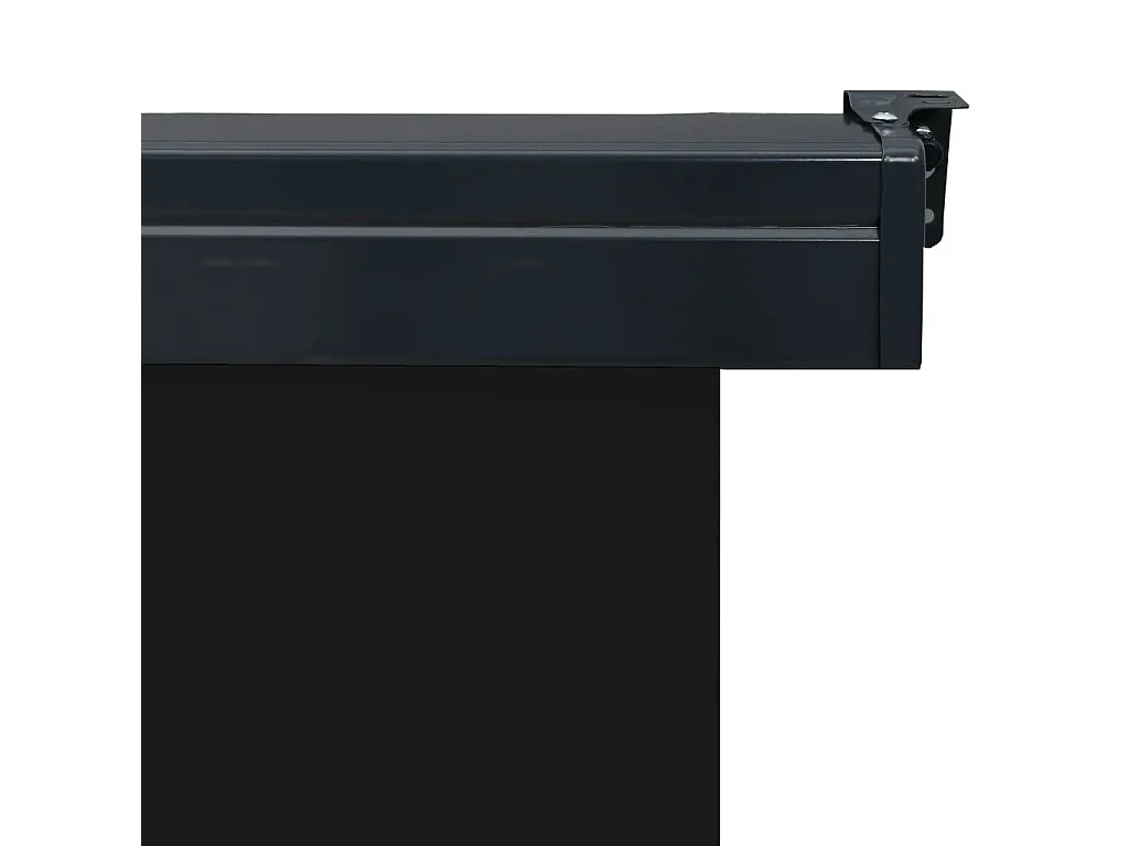 Auvent latéral de balcon 170x250 Noir 2