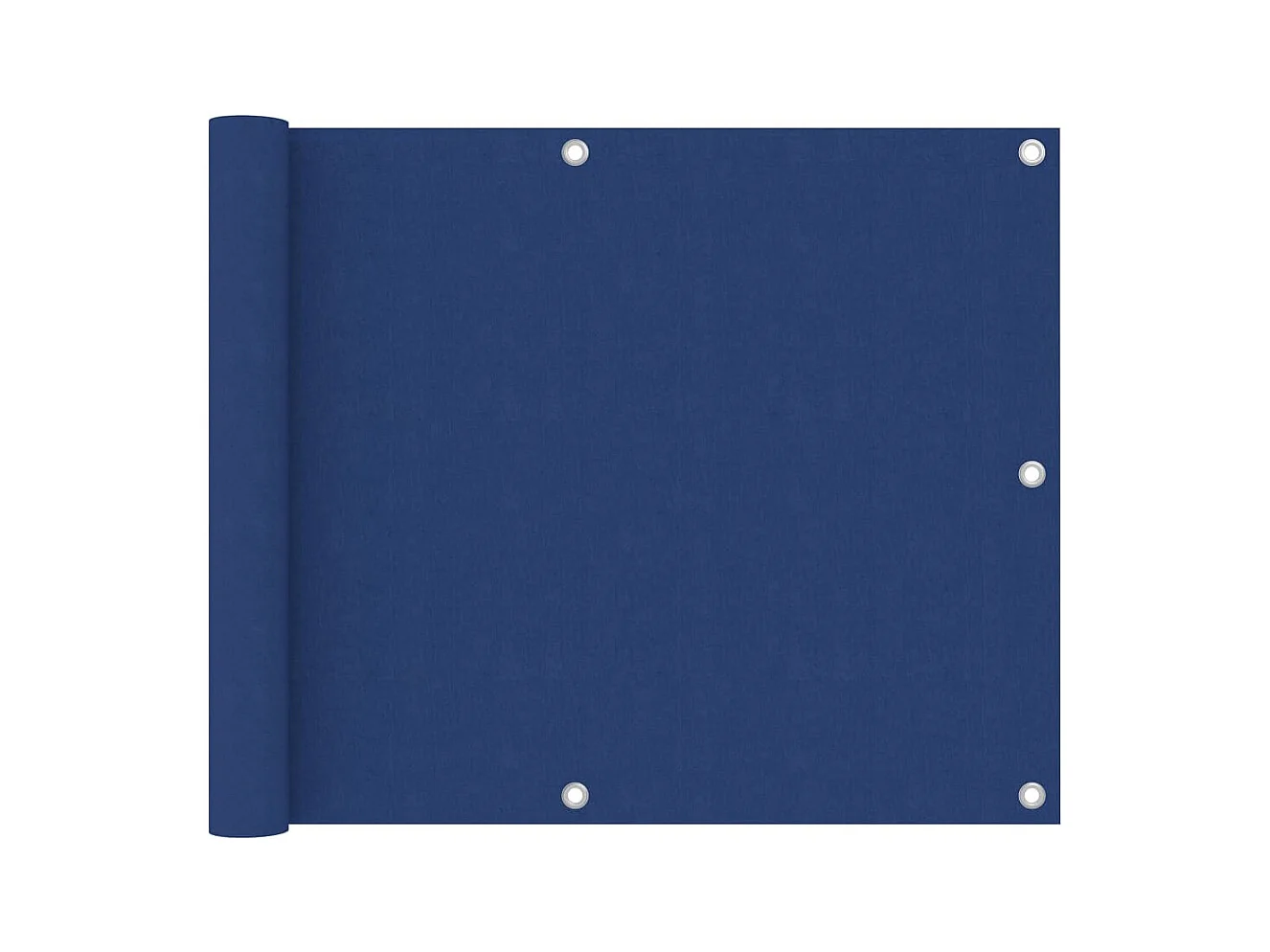 Écran de balcon Bleu 75x400 Tissu Oxford