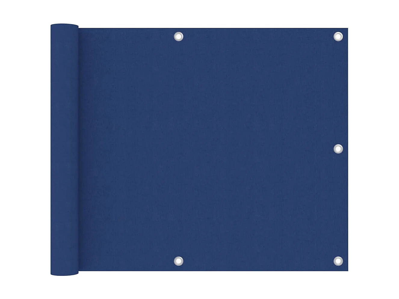 Écran de balcon Bleu 75x400 Tissu Oxford