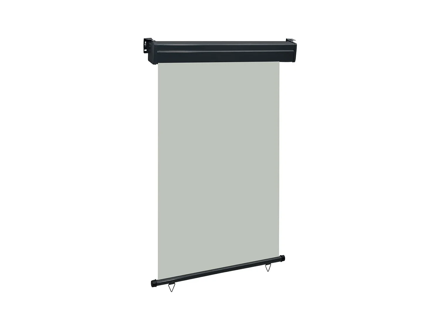 Auvent latéral de balcon 120x250 Gris