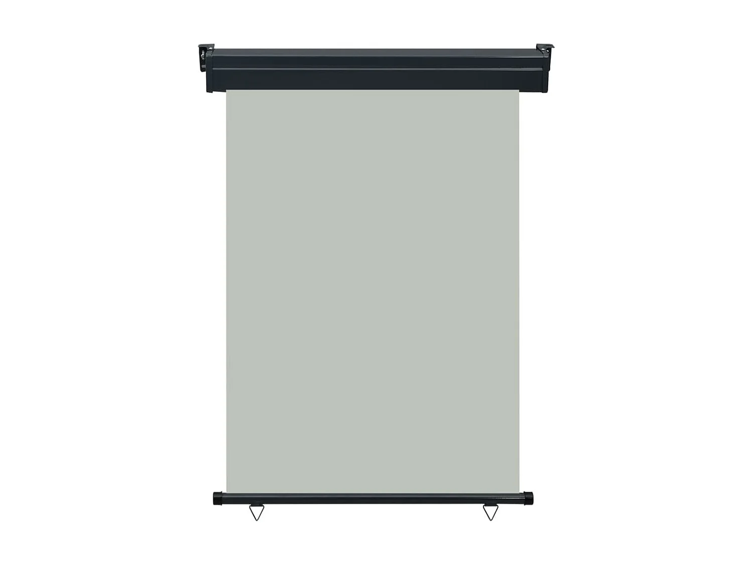 Auvent latéral de balcon 120x250 Gris