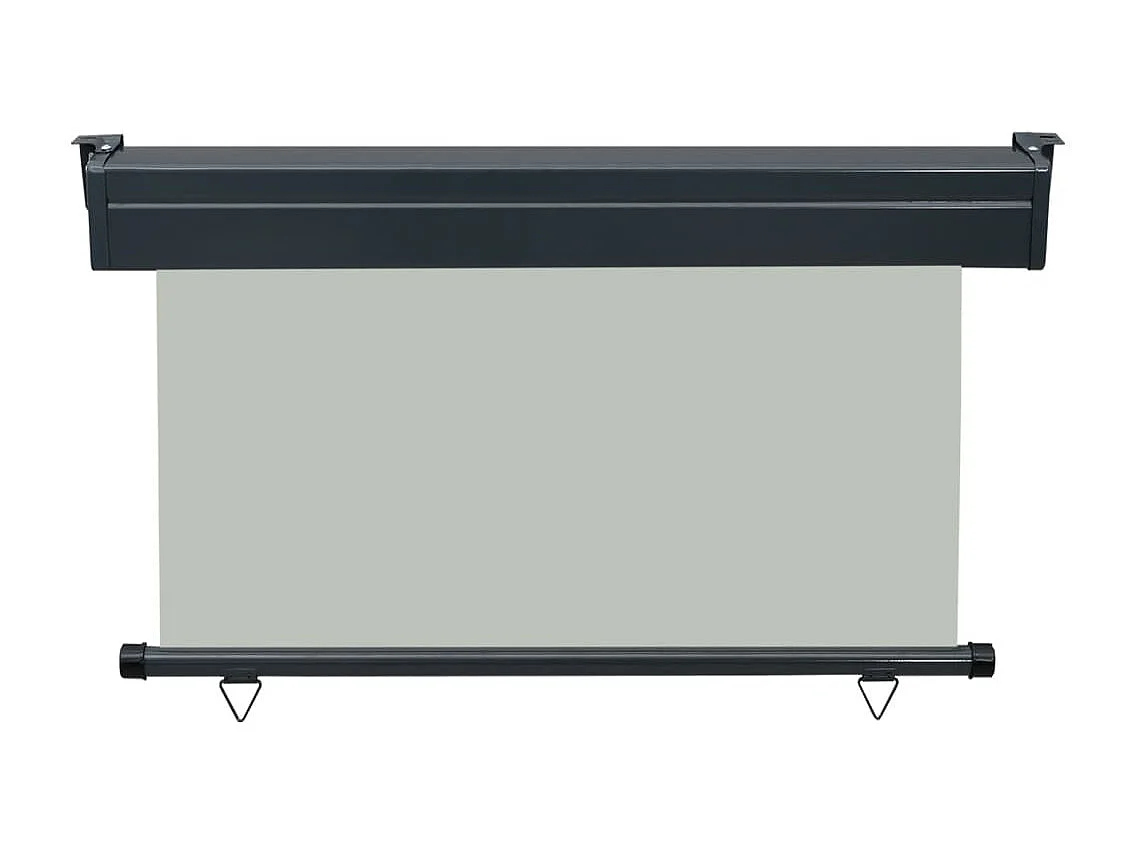 Auvent latéral de balcon 120x250 Gris