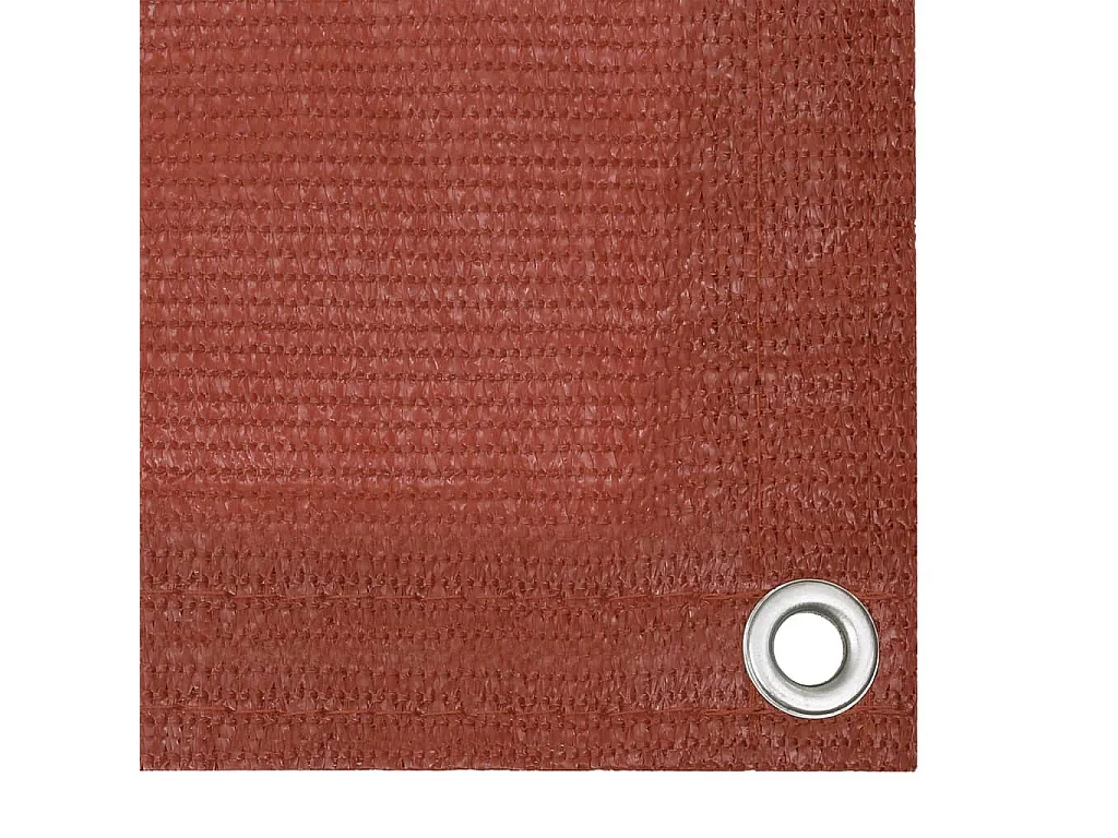 Écran de balcon Terre cuite 75x300 PEHD