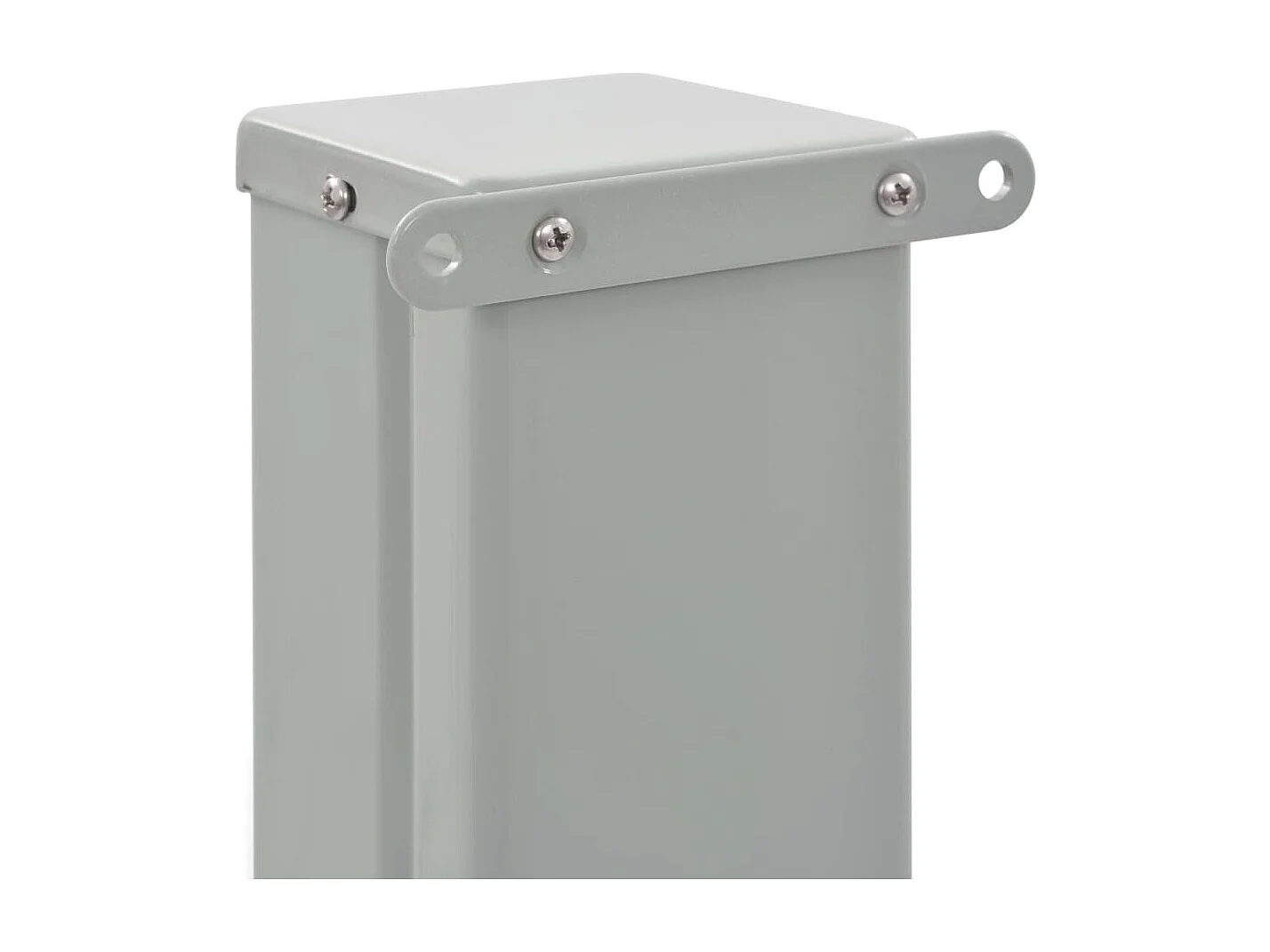 Auvent latéral rétractable de patio 60x300 Gris