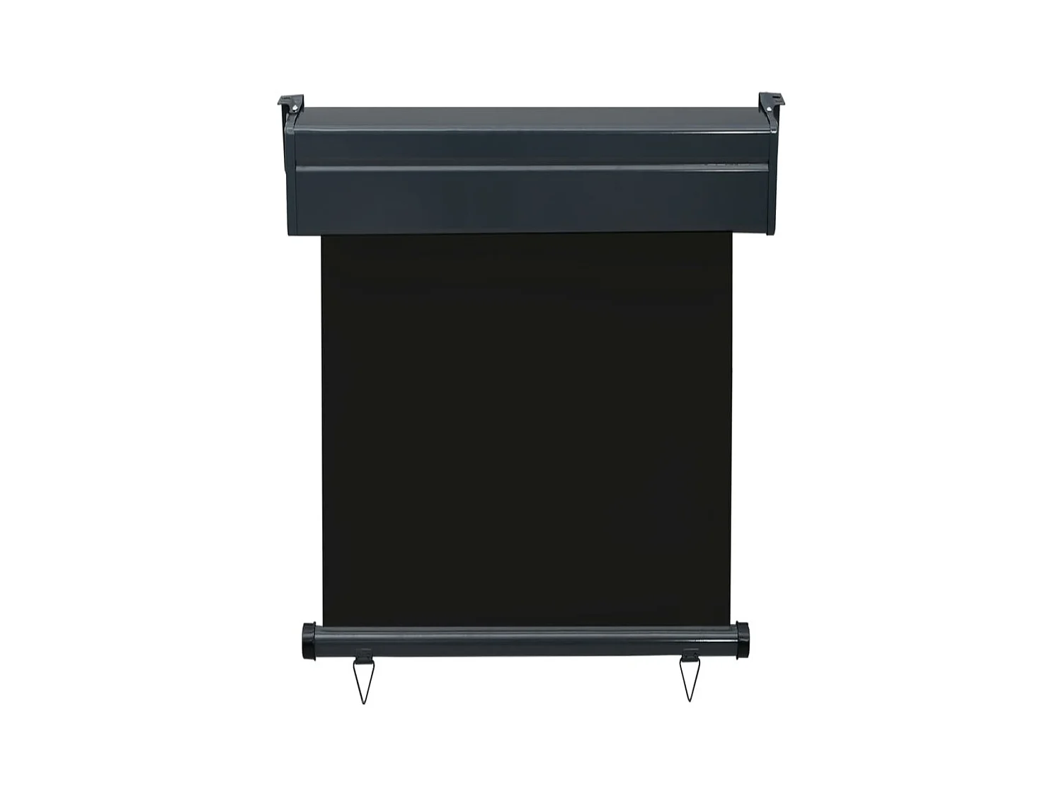 Auvent latéral de balcon 60x250 Noir