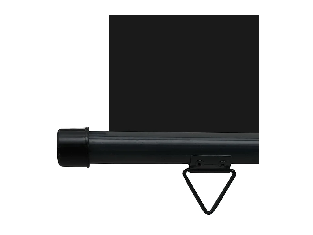 Auvent latéral de balcon 60x250 Noir