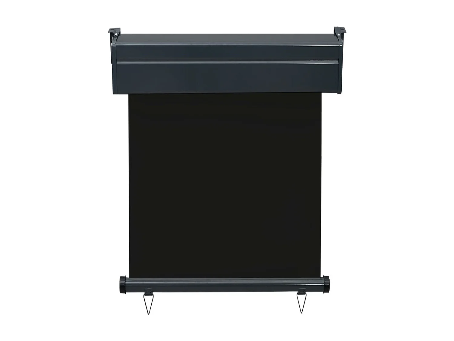 Auvent latéral de balcon 60x250 Noir