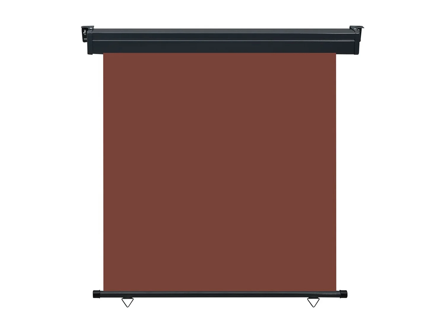 Auvent latéral de balcon 160x250 Marron