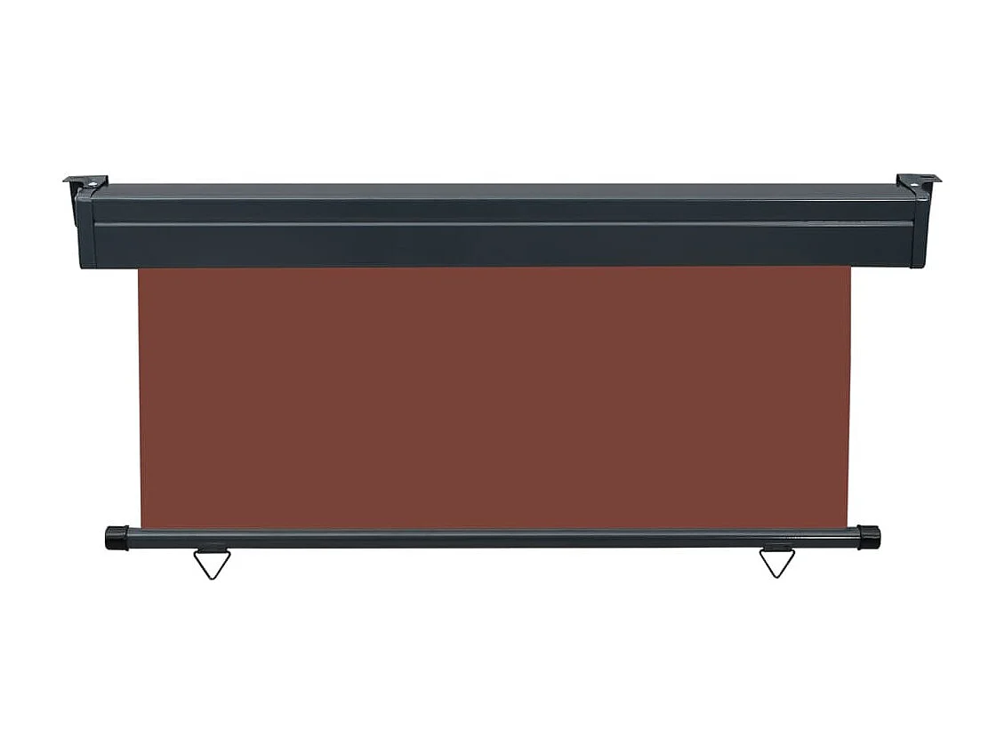 Auvent latéral de balcon 160x250 Marron