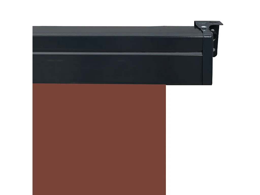 Auvent latéral de balcon 160x250 Marron