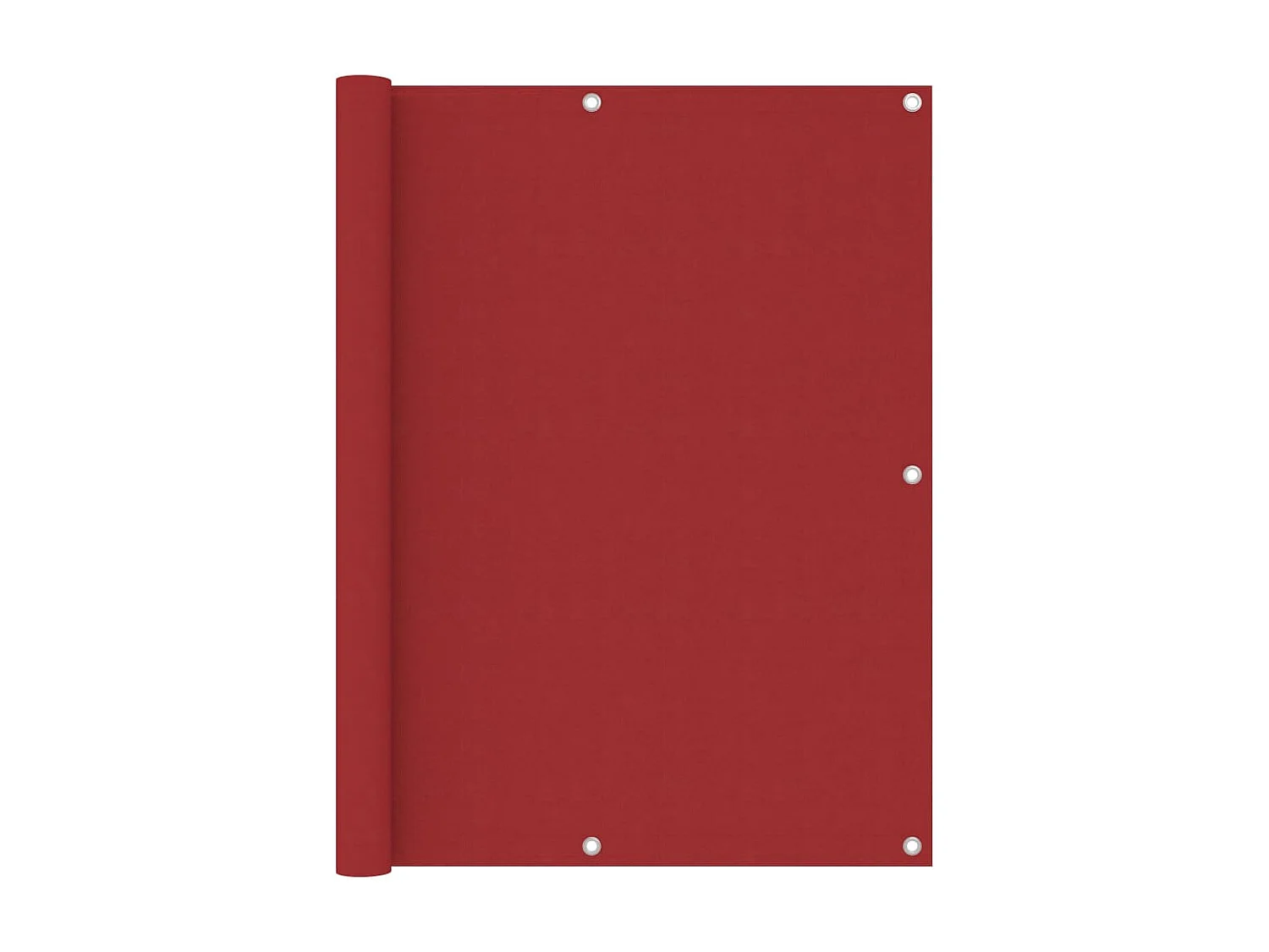Écran de balcon Rouge 120x300 Tissu Oxford
