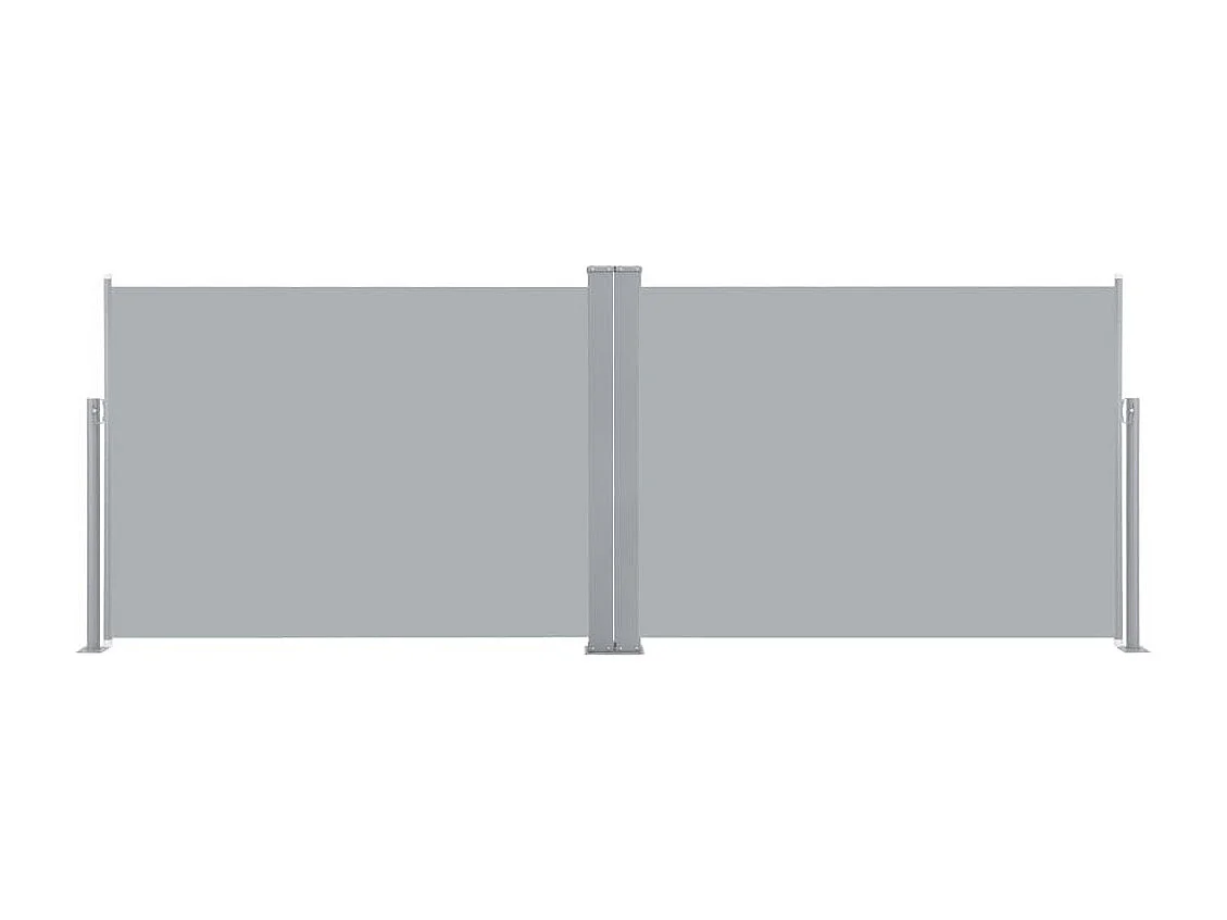 Auvent latéral rétractable Anthracite 100x1000