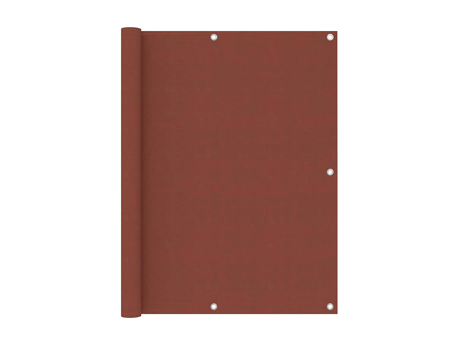 Écran de balcon Terre cuite 120x400 Tissu Oxford
