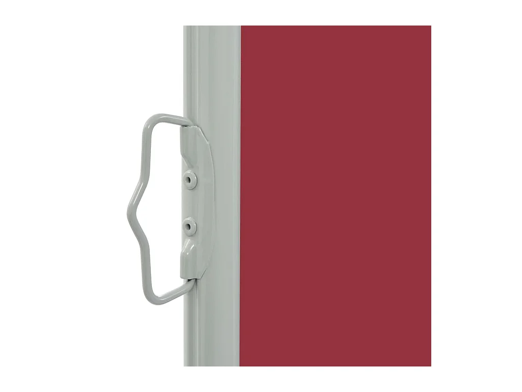 Auvent latéral rétractable de patio 160x300 Rouge