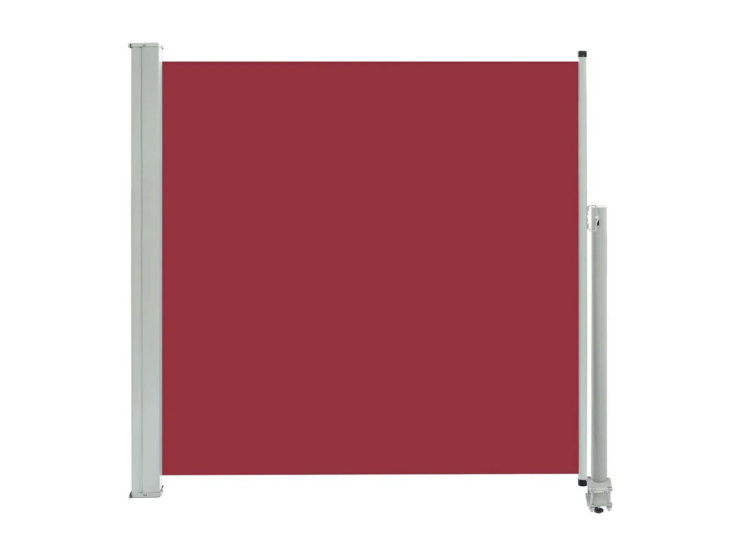 Auvent latéral rétractable de patio 160x300 Rouge
