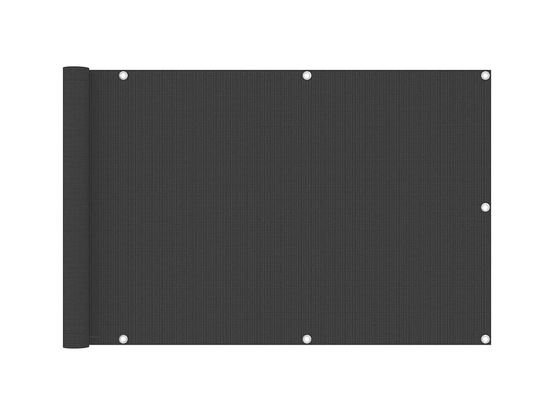 Écran de balcon Anthracite 90x300 PEHD
