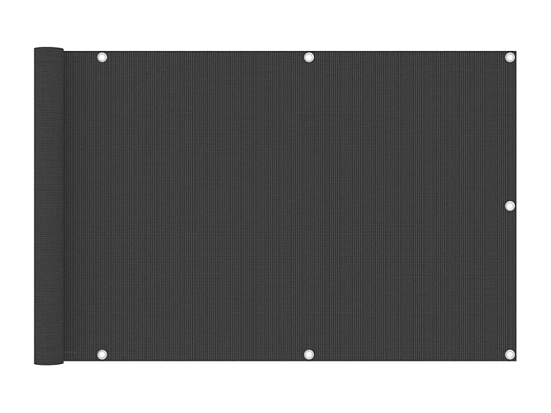 Écran de balcon Anthracite 90x300 PEHD