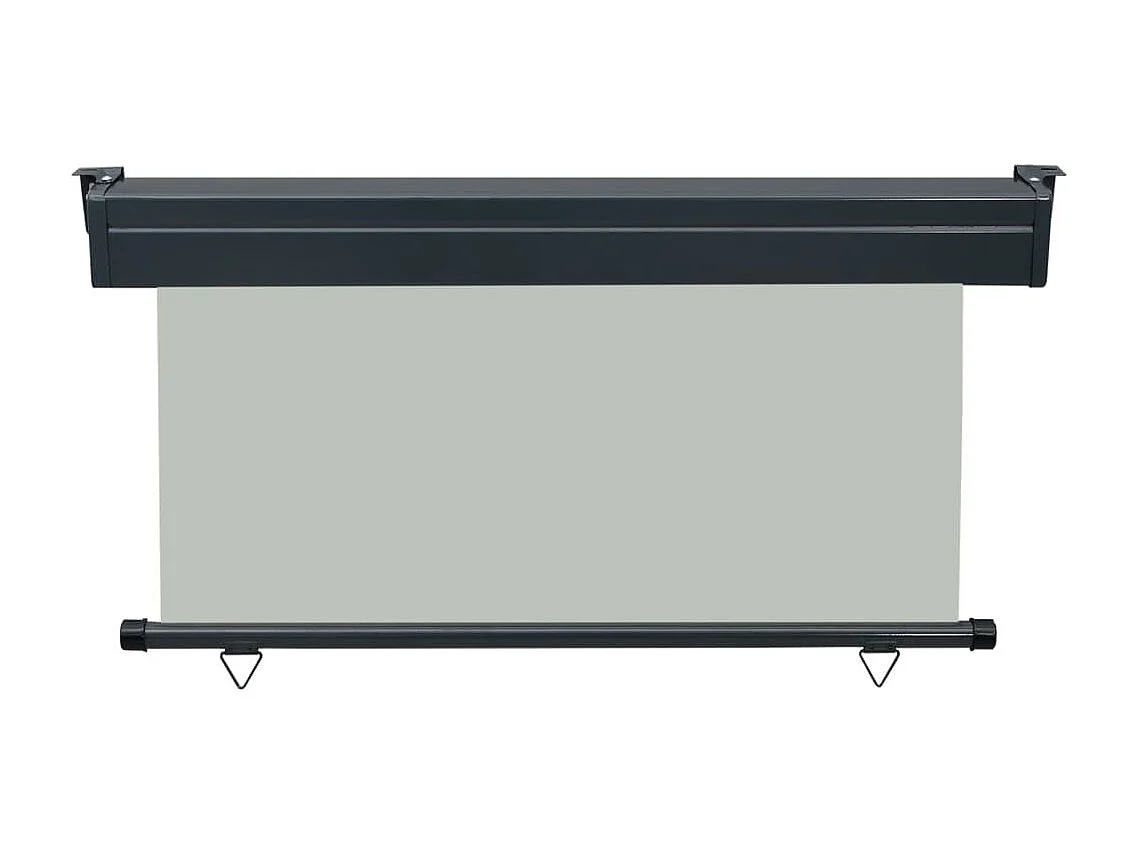 Auvent latéral de balcon 140x250 Gris