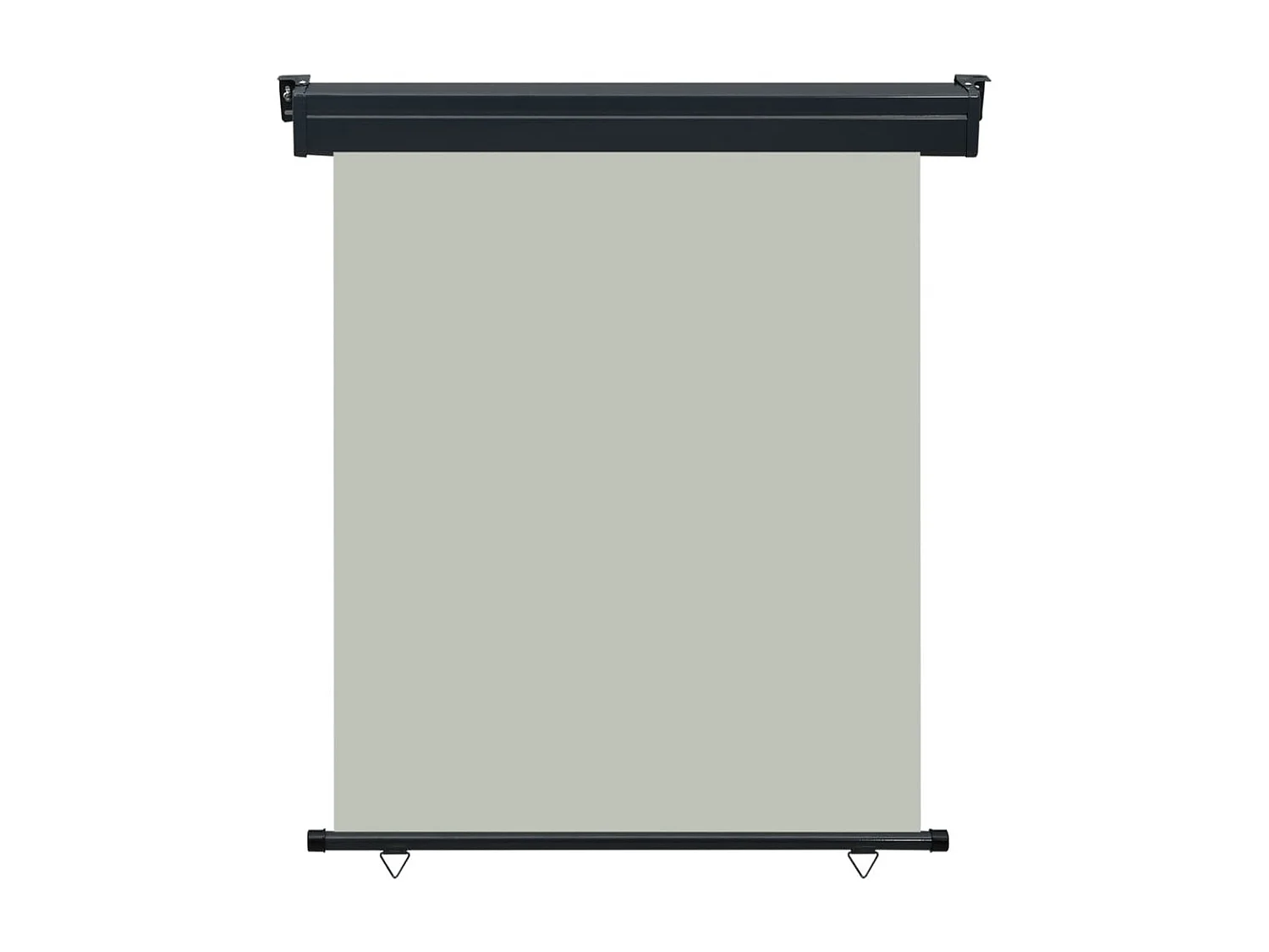 Auvent latéral de balcon 140x250 Gris