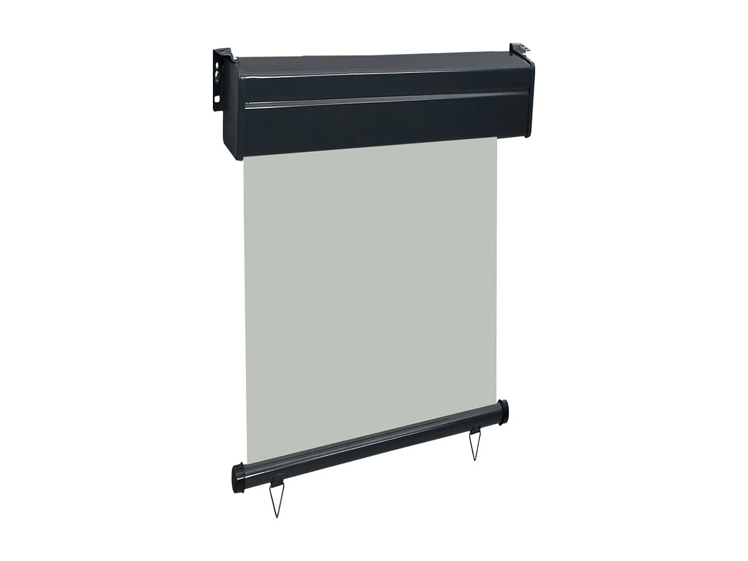 Auvent latéral de balcon 60x250 Gris