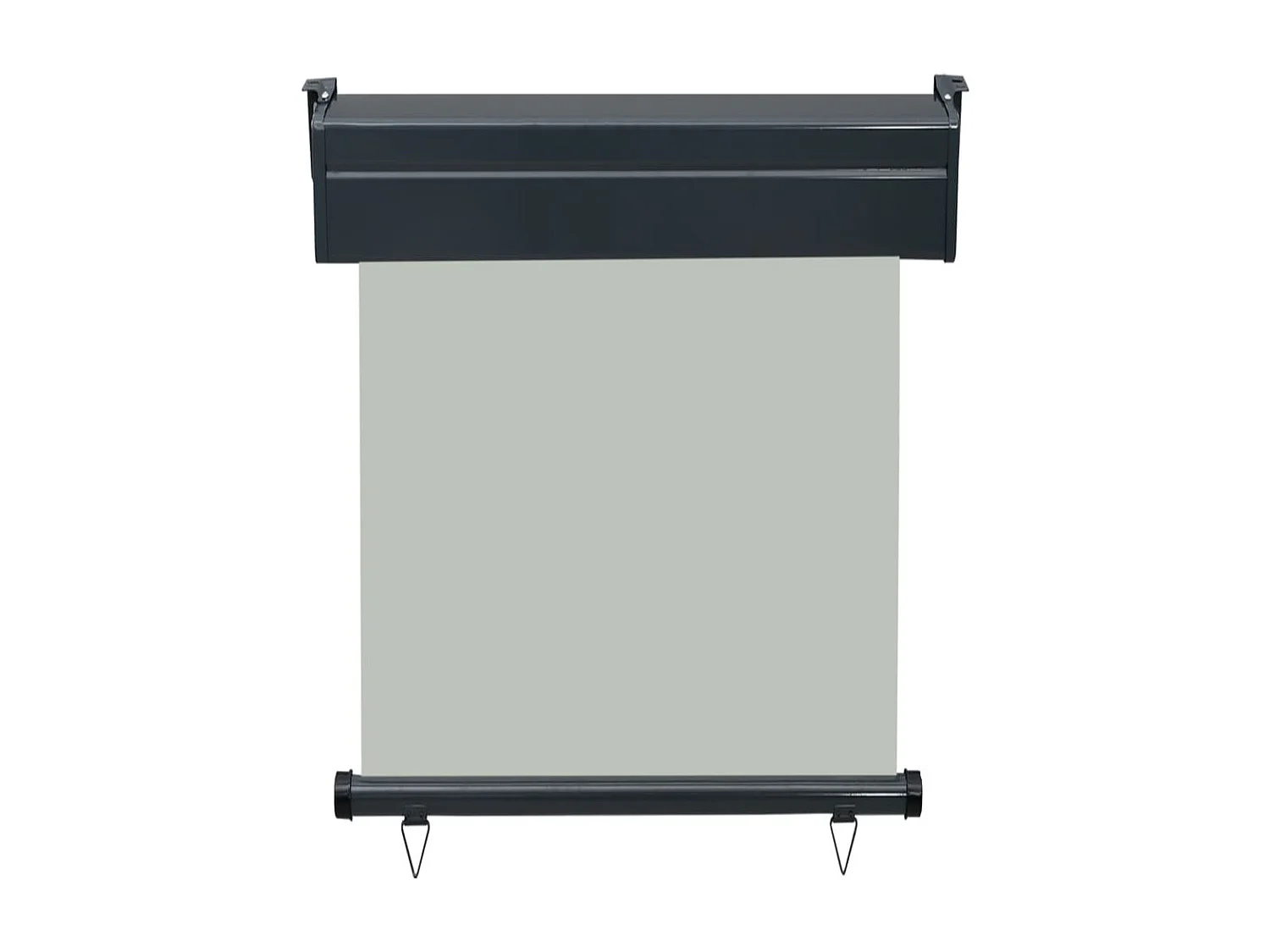 Auvent latéral de balcon 60x250 Gris