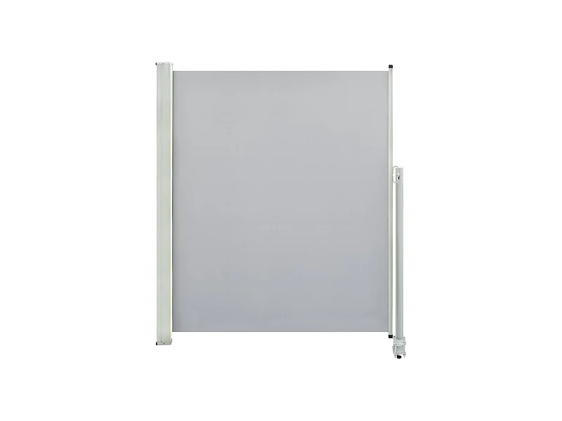Auvent latéral rétractable de patio 160x300 Gris