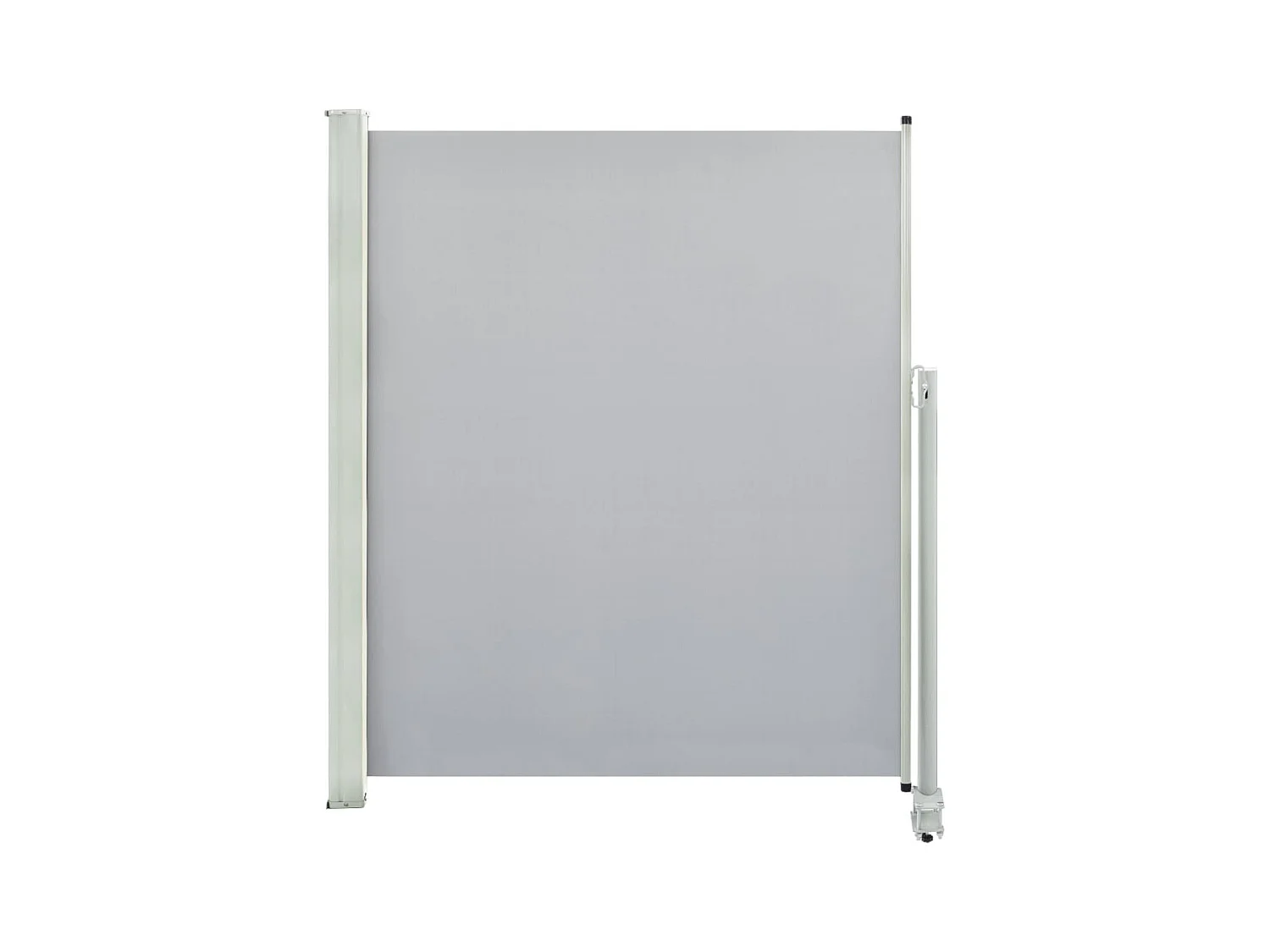 Auvent latéral rétractable de patio 160x300 Gris