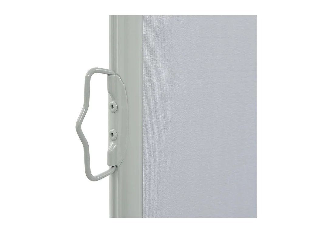 Auvent latéral rétractable de patio 160x300 Gris