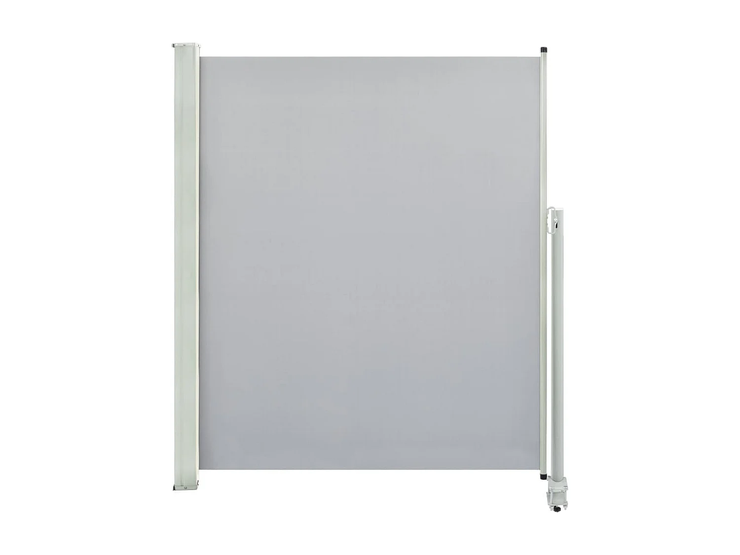 Auvent latéral rétractable de patio 160x300 Gris