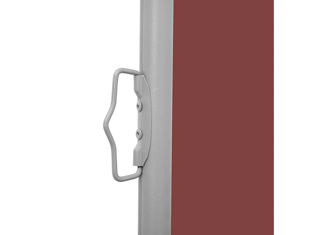 Auvent latéral rétractable Marron 100x600