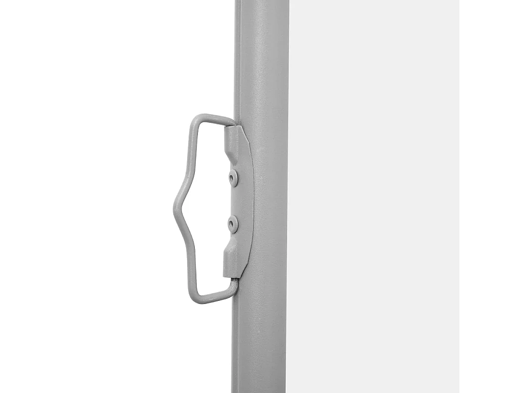 Auvent latéral rétractable de patio 140x600 Crème