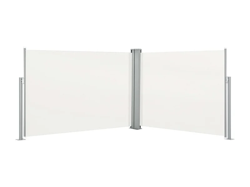 Auvent latéral rétractable Crème 120x1000