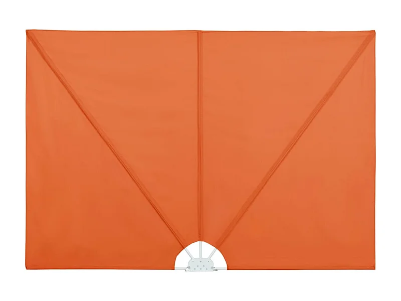 Auvent latéral pliable de terrasse Terre cuite 240x160