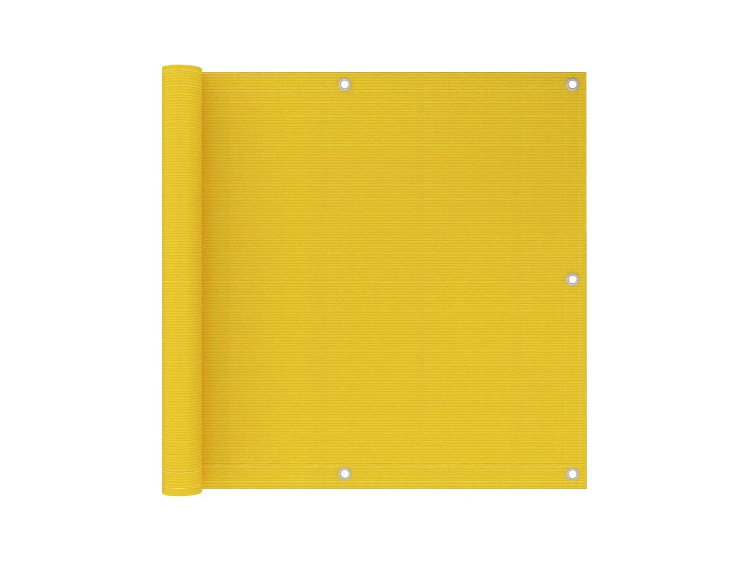 Écran de balcon Jaune 90x300 PEHD