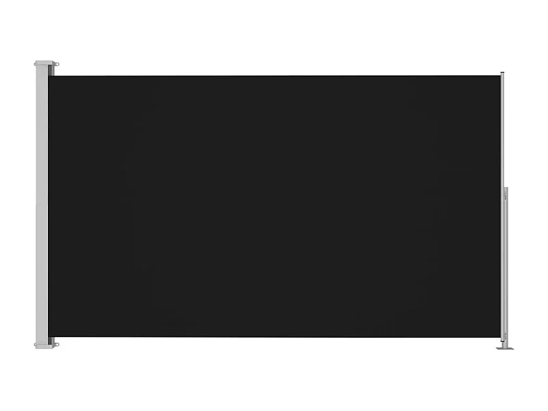 Auvent latéral rétractable de patio 200x300 Noir 2