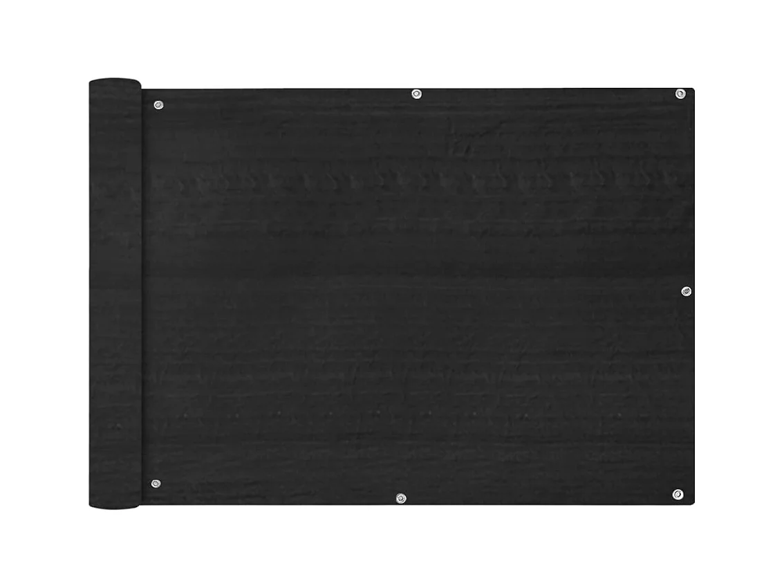Écran de balcon en PEHD 75x600 Anthracite