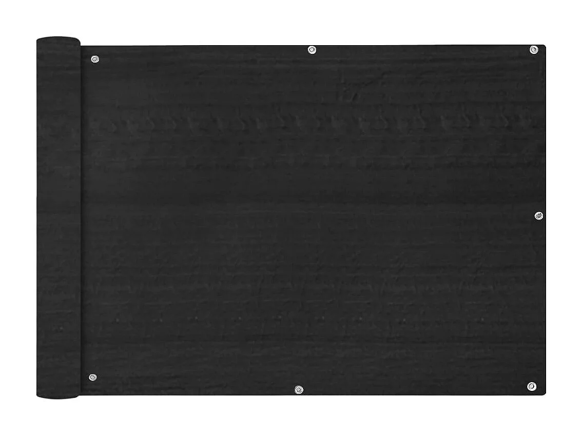Écran de balcon en PEHD 75x600 Anthracite