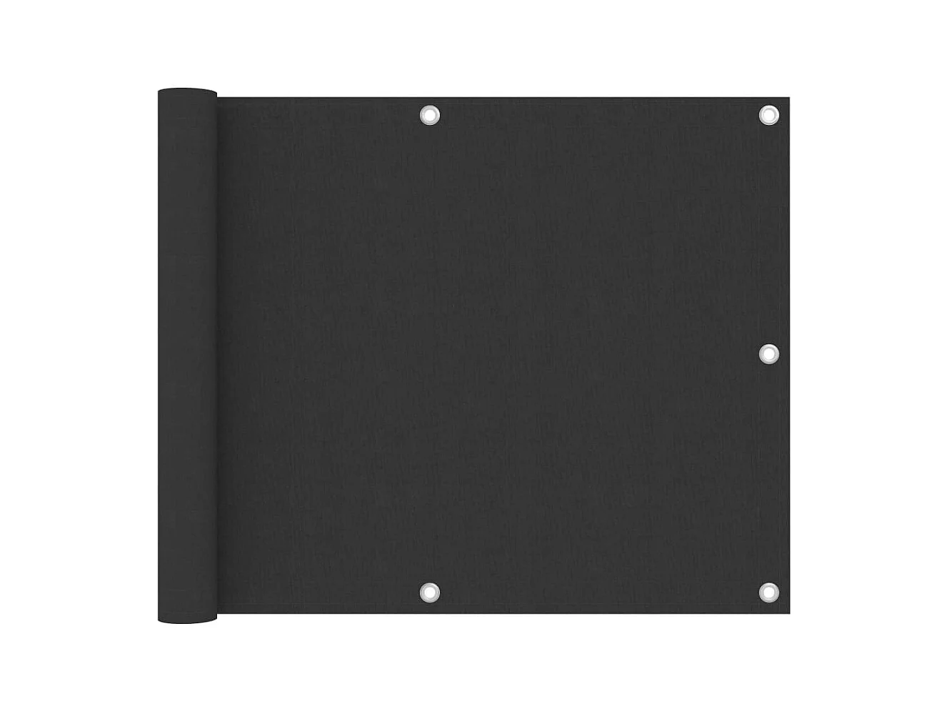 Écran de balcon Anthracite 75x300 Tissu Oxford