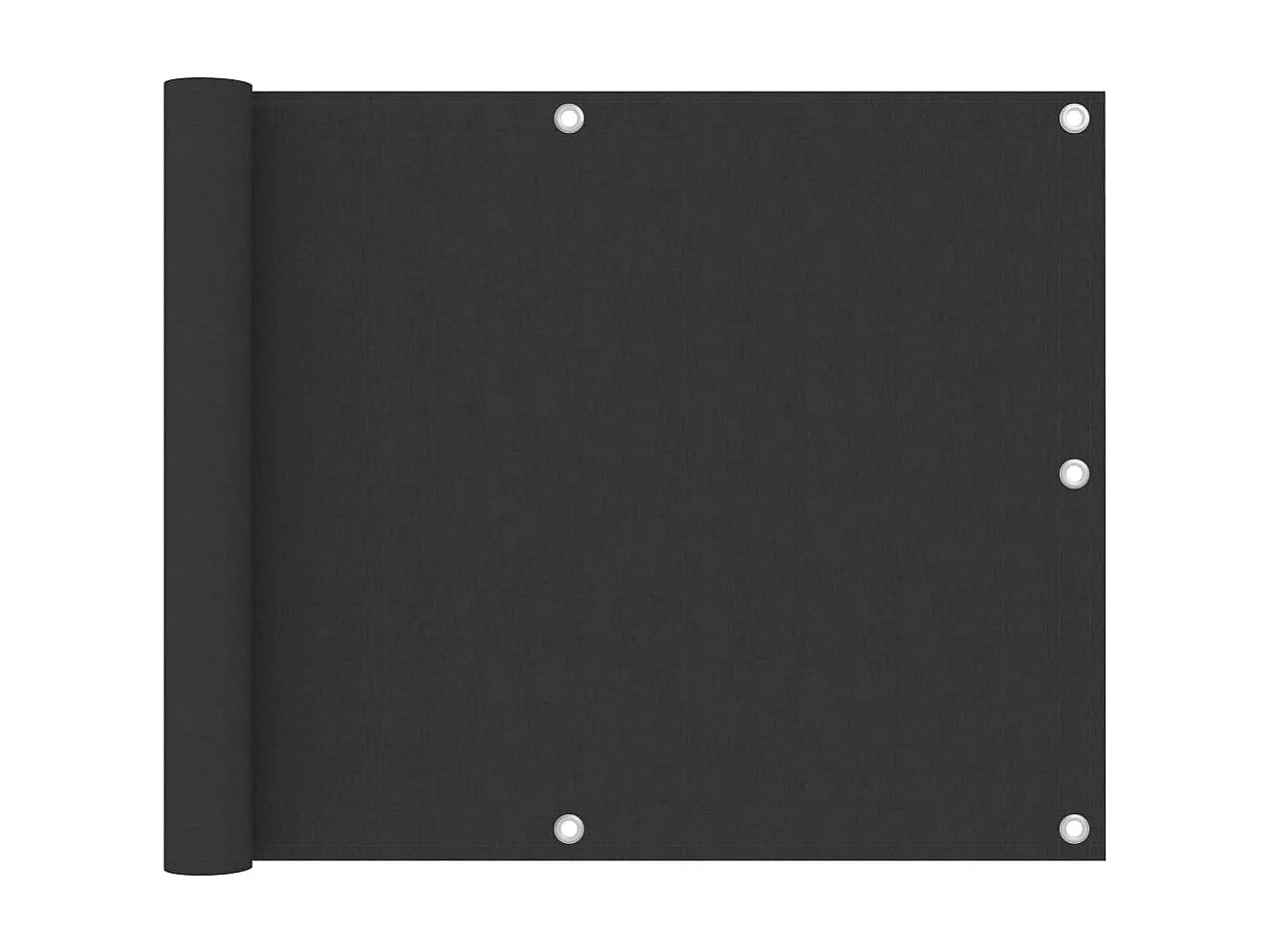 Écran de balcon Anthracite 75x300 Tissu Oxford