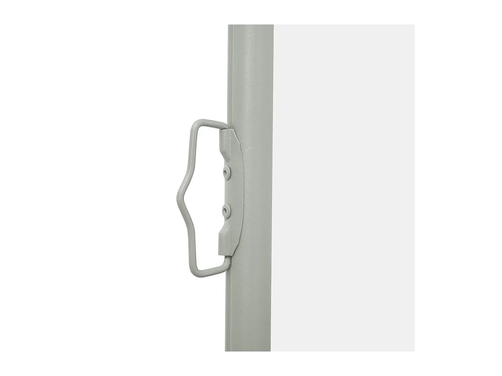 Auvent latéral rétractable de patio 170x300 Crème 2