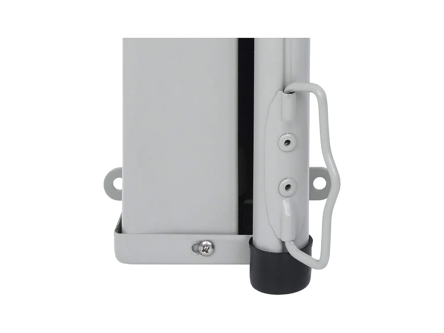 Auvent latéral rétractable de patio 180x500 Rouge