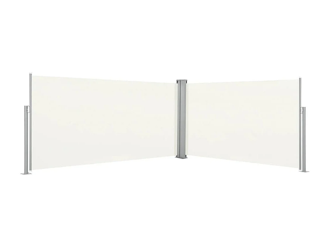 Auvent latéral rétractable 160x600 Crème