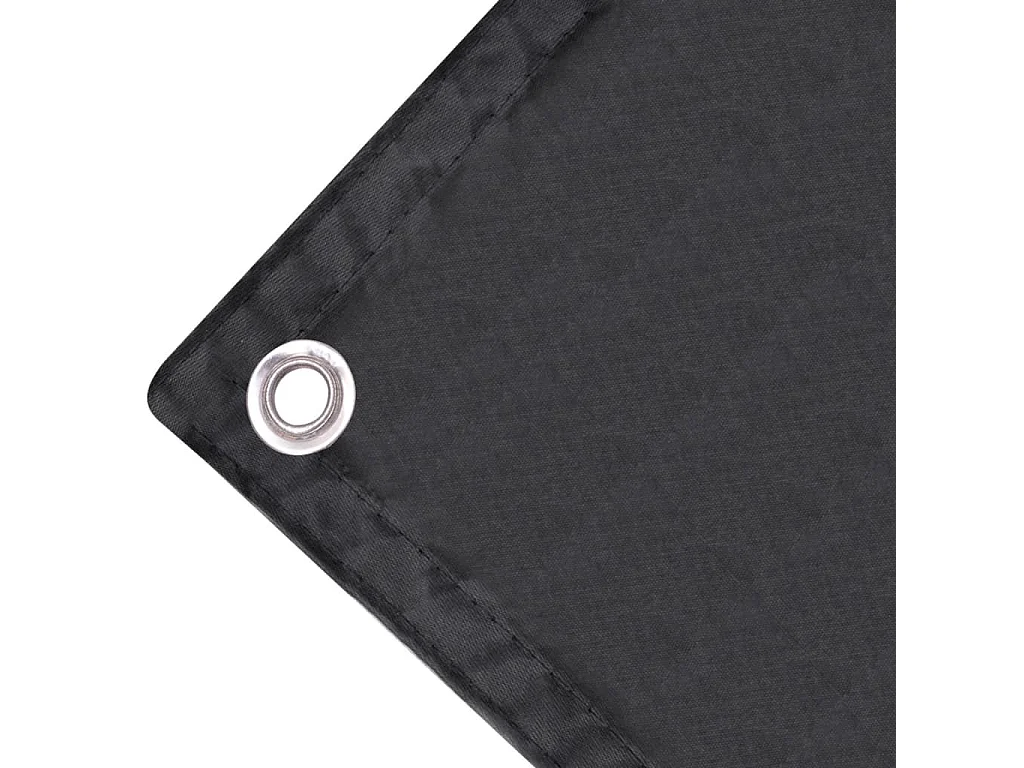 Écran de balcon en tissu Oxford 75x400 Anthracite